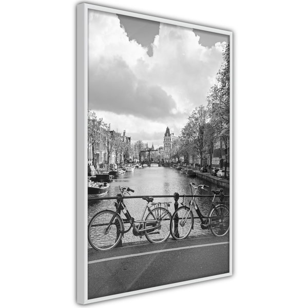 Poster 'Bicycles Against Canal'