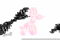 Kunststein Skulptur 'A Dog's Treasure' 30x28x18cm