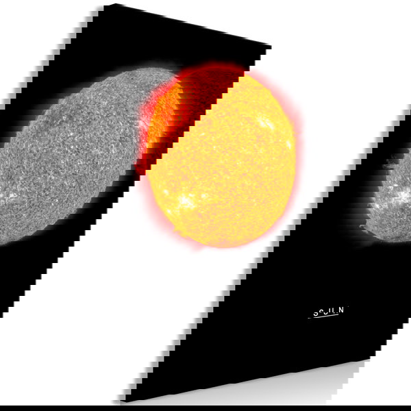 Impressão em tela 'Sun Vertical'