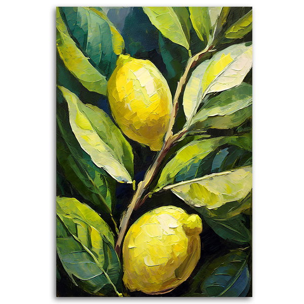 Kunstdruck auf Leinwand 'Lemon Grove Harmony 2'
