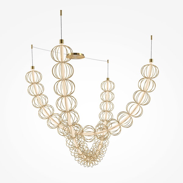 Deckenleuchte 'Golden Cage 2'
