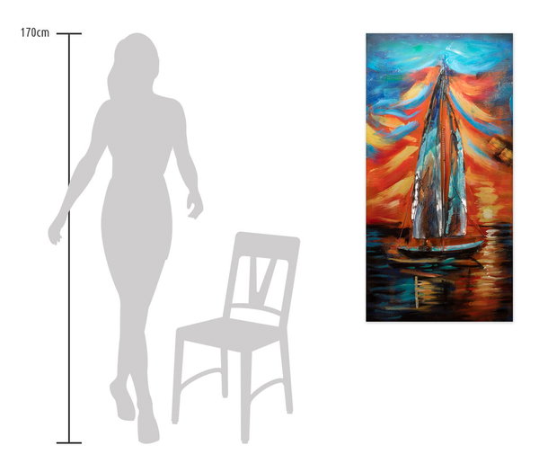 Kunst im optimalen Größenverhältnis
