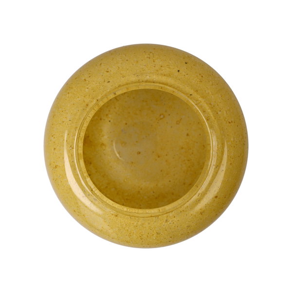 Glas Vase 'Golden Ember' von Goebel 12x11,5x12cm