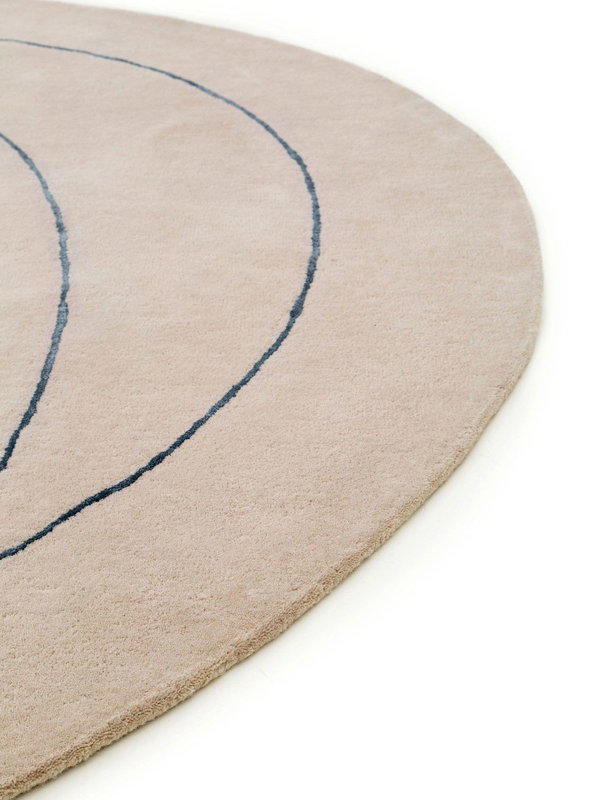 Design Wollteppich Shape Beige