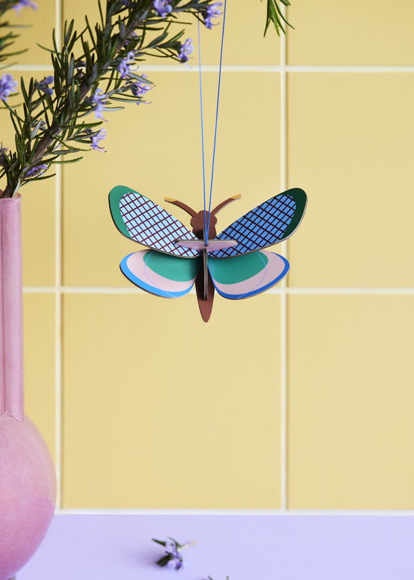 Hängende Deko 'Gitter-Schmetterling'