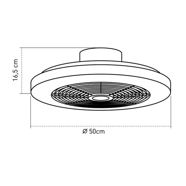 Deckenventilator 'Moli'