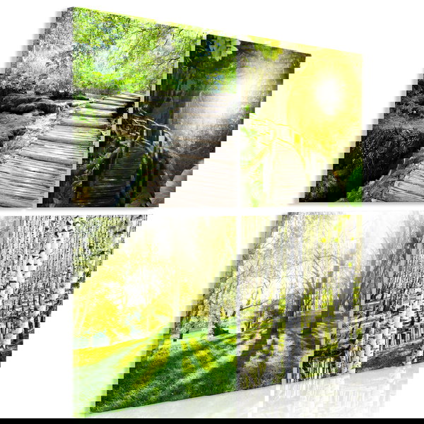 Umjetnički print na platnu 'Four Days (4 Parts)'