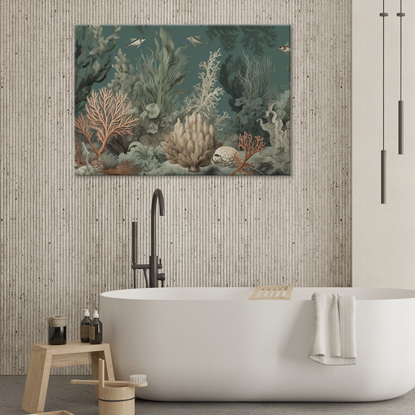 Kunstdruck auf Leinwand 'Coral Reef 5'