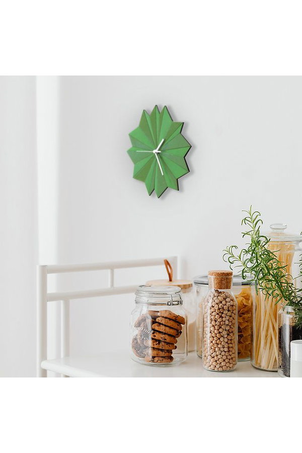 Wanduhr 'Origami'