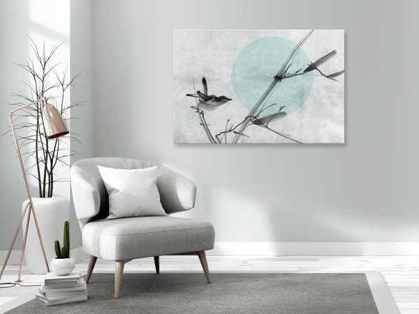 Kunstdruck auf Leinwand 'Spring Singing Wide'