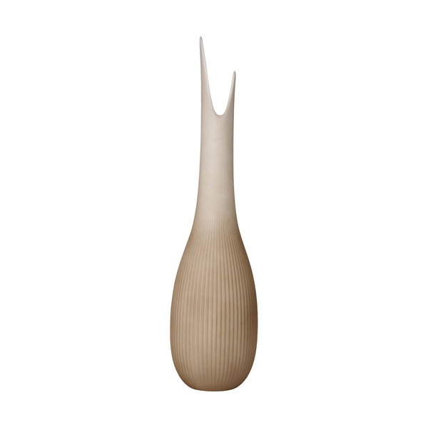 Porzellan Vase 'Elegant Crest Raindrop' von Gabriele Strehle 10x41x10cm