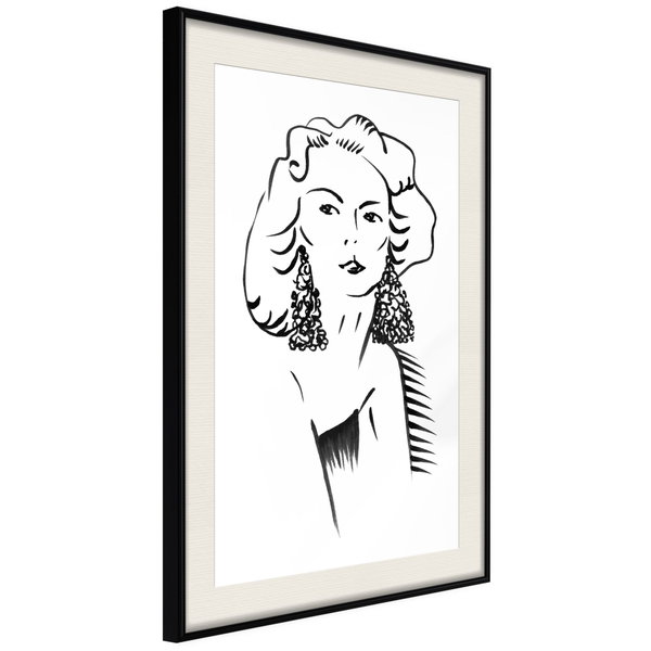 Poster 'Hypnotic Earrings'