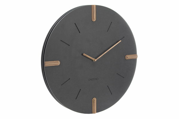 Minimalistische Wanduhr