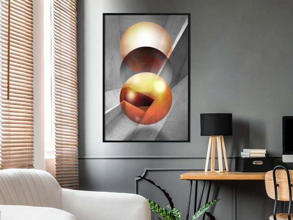 Poster 'Enchanted Globes'