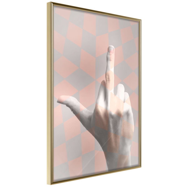 Poster 'Middle Finger'
