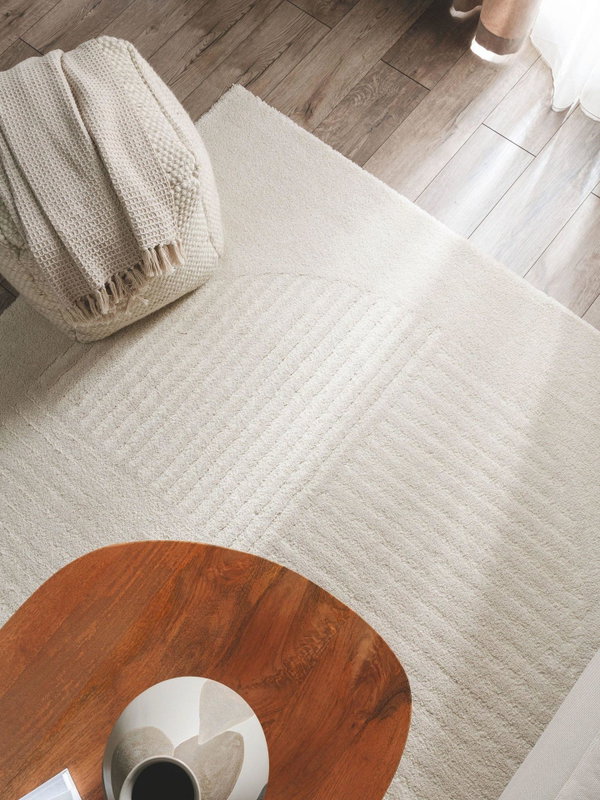 Design Teppich Tacoma Beige