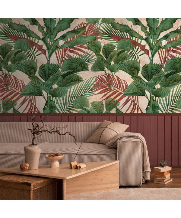 Tapete 'Leafy Whispers' 159x280cm