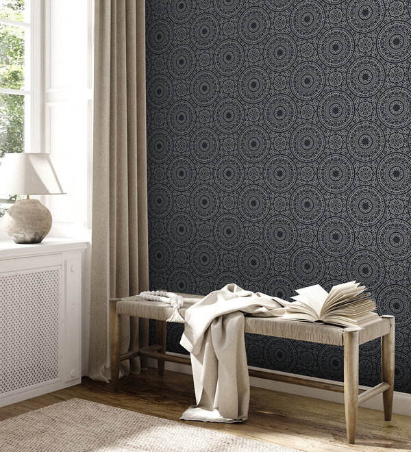 Tapete 'Exquisite Circles' 53x1005cm