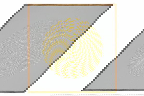 Keretezett falikép papírból 'Snowball' 50x50cm