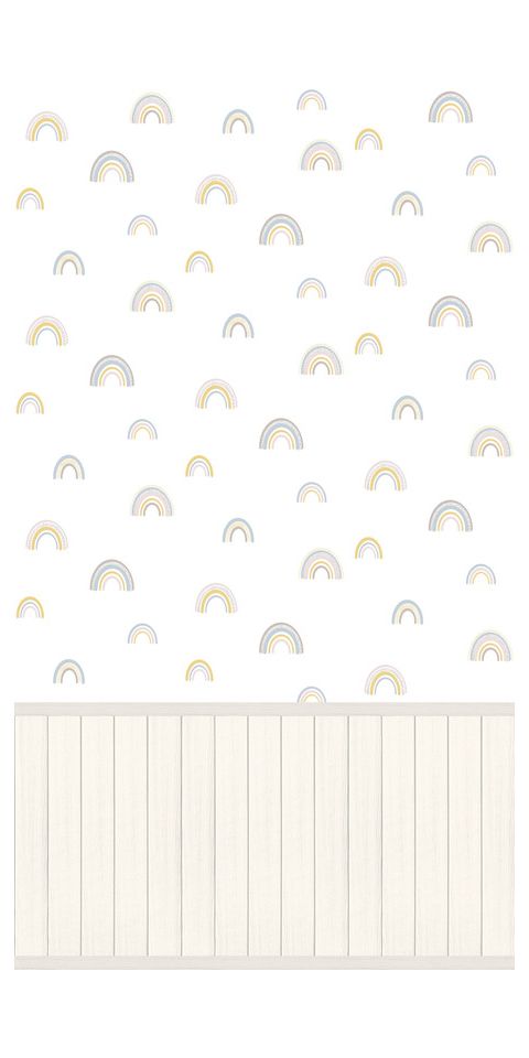 Behang 'Blooming Joy' 159x280cm