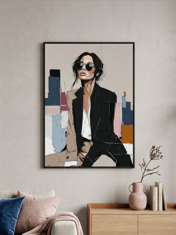 Moderne kunst til hjemmet