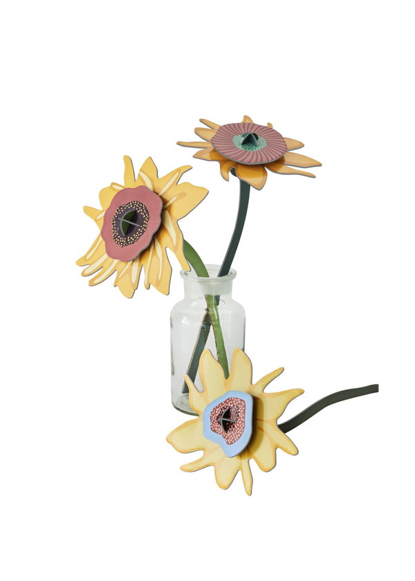 Sculture di carta 'Sunflower Art'
