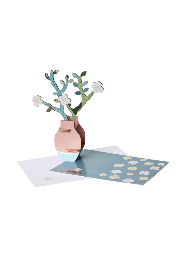 Papierskulptur 'Almond Blossom II'