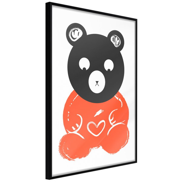 Poster 'Thoughtful Bear'
