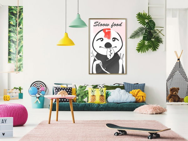 Poster 'Sloth Trendsetter'