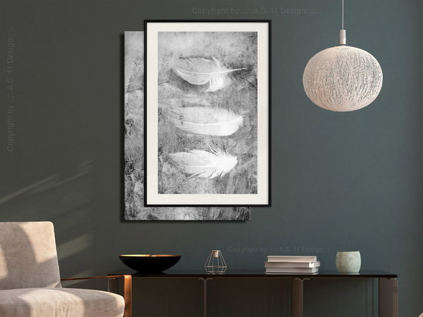 Poster 'Delicate Feathers'