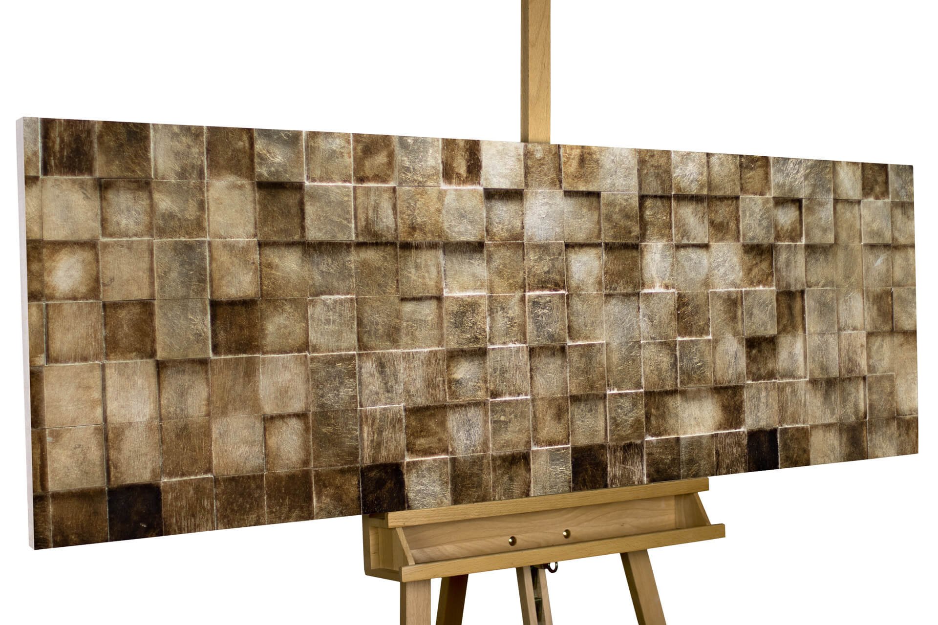 art KunstLoft | square wall abstract Wood