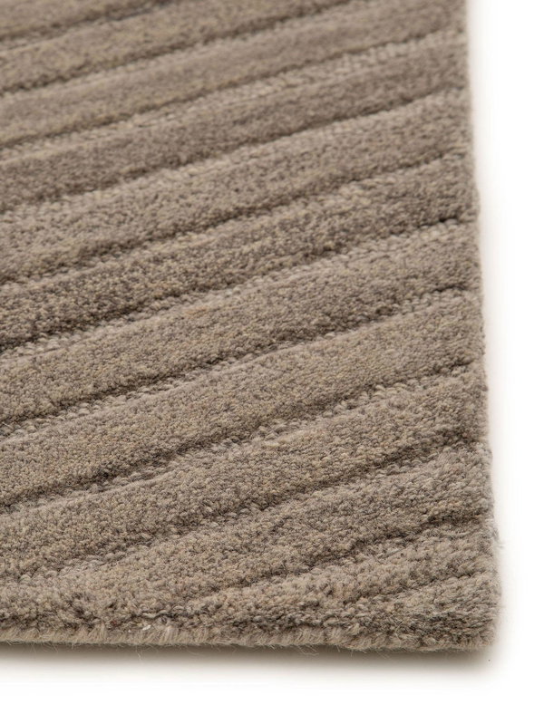 Design Wollteppich Yanis Beige/Hellbraun