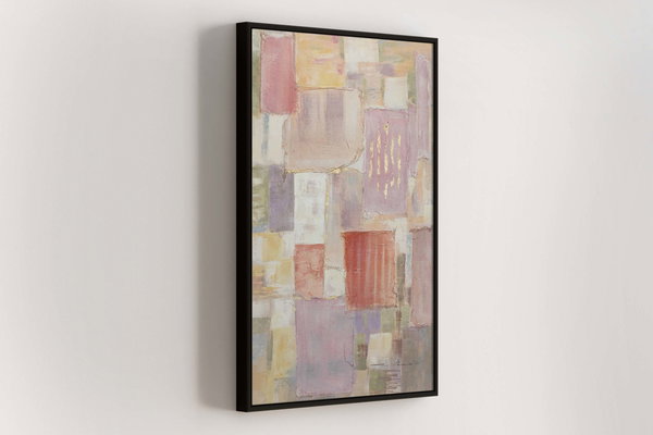 Κορνιζαρισμένος ακρυλικός πίνακας 'Kissed by the Muse' 83x123cm
