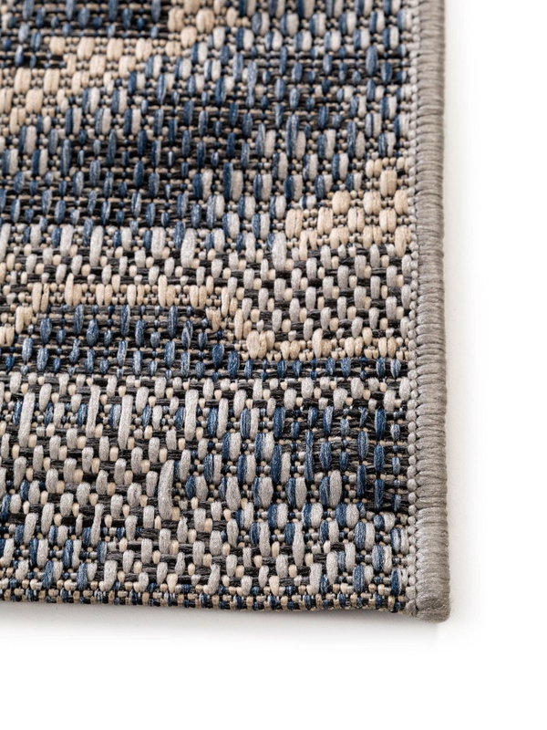 Design In- &amp; Outdoor-Teppich River Blau
