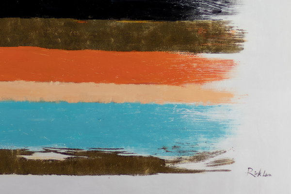Großzügig aufgetragene Farben