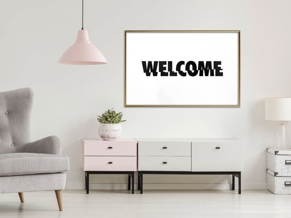 Poster 'Welcome'