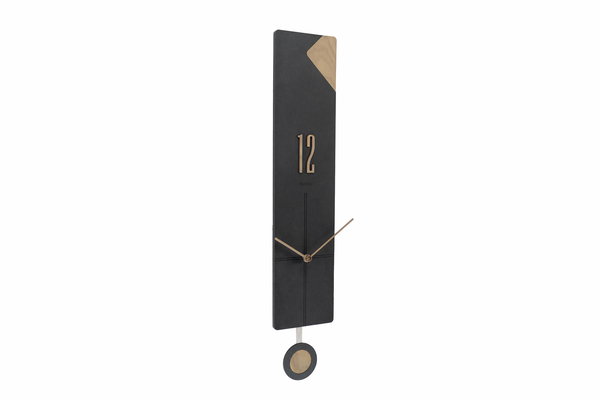 Minimalistische Wanduhr