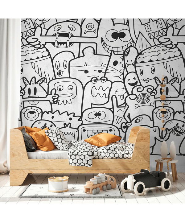 Tapete 'Doodle Madness' 159x280cm