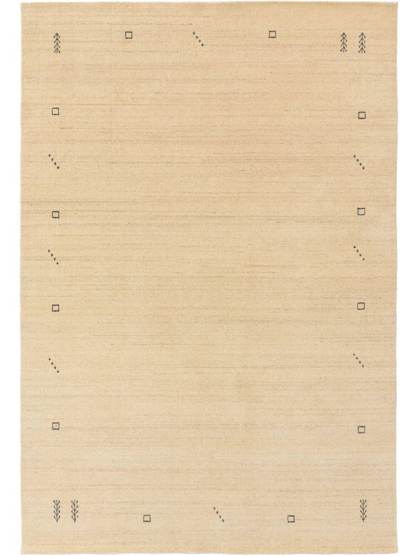 Design Wollteppich Jamal Beige