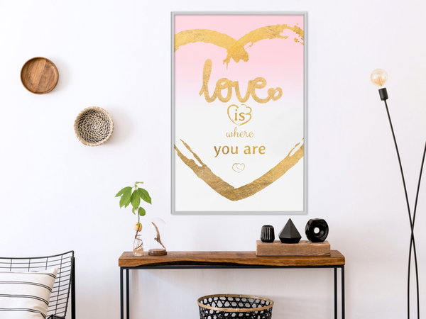 Poster 'Love Is Where You Are'