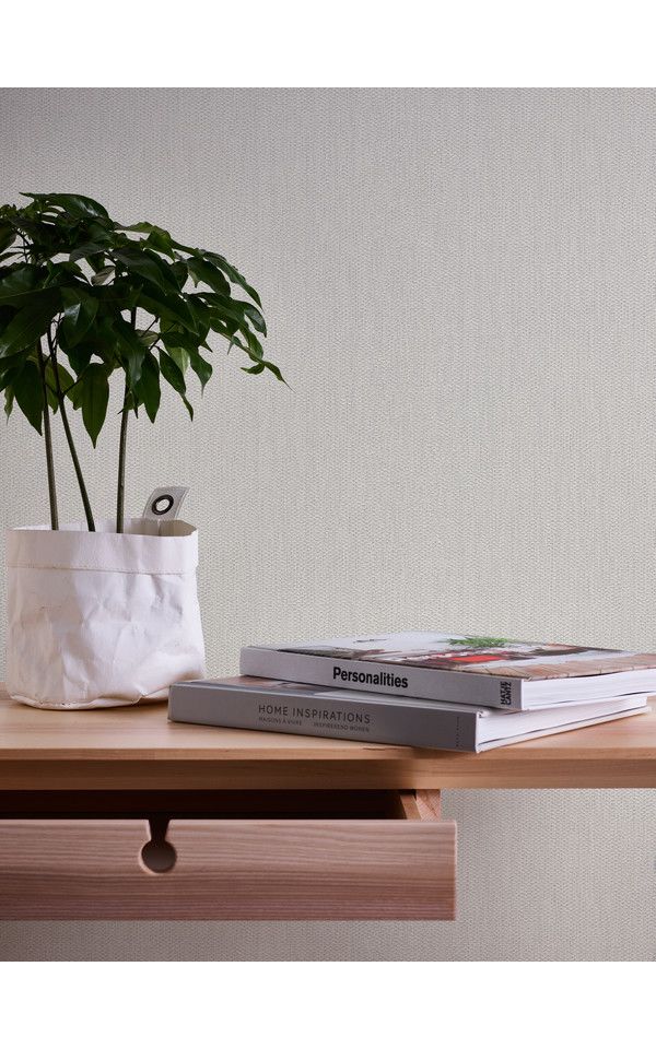 Tapete 'Textured Ivory' 53x1005cm