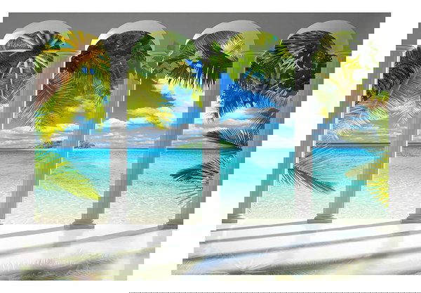 Zelfklevend behang 'Entrance to Paradise'