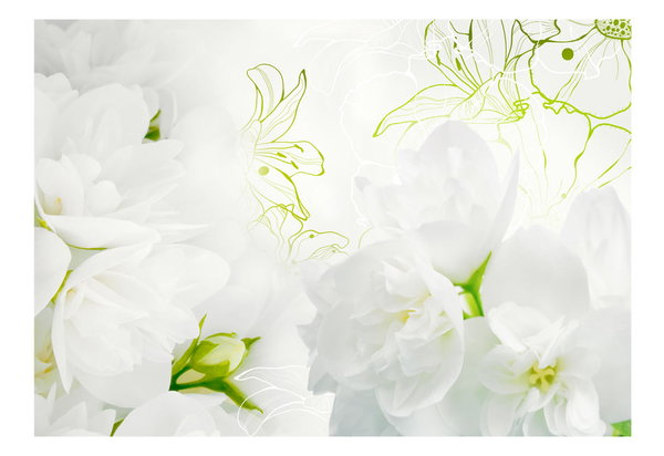 Tapeta 'Floral Purity'