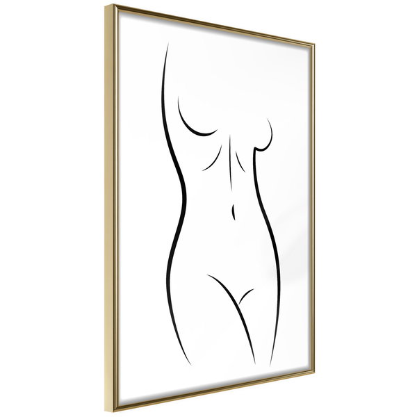 Poster 'Minimalist Nude'