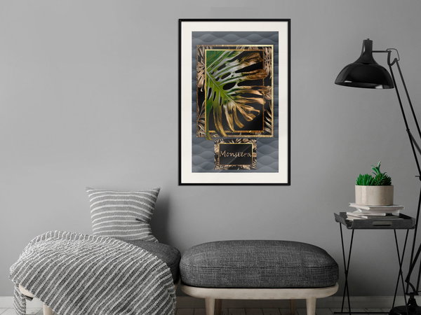 Poster 'Monstera in the Frame'