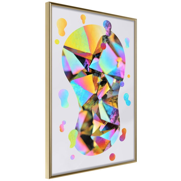 Poster 'Abstract Light Bulb'