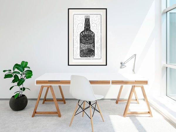 Poster 'Bottle of Tequila'