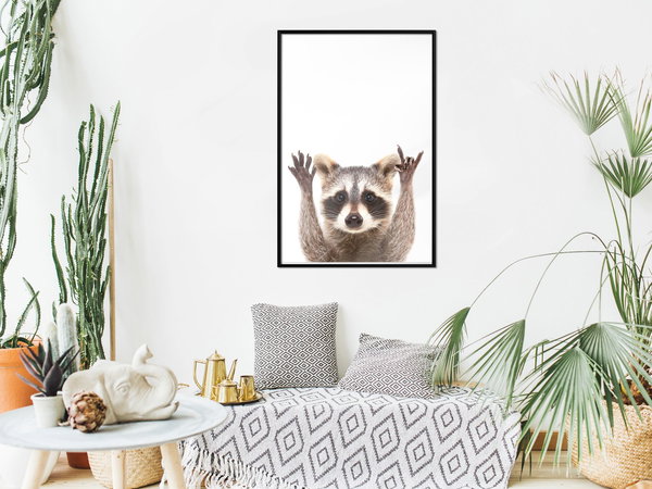 Poster 'Raccoon'