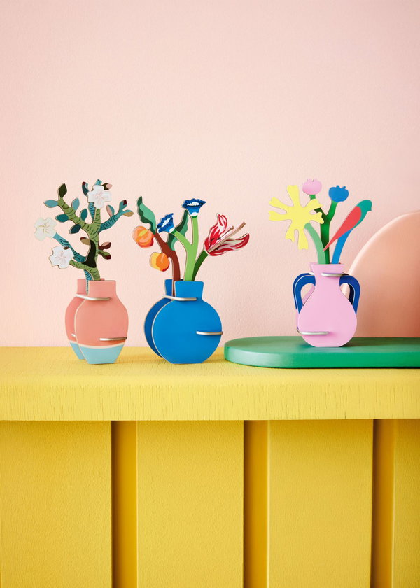 Papierskulptur 'Dutch Masters Bouquet II'
