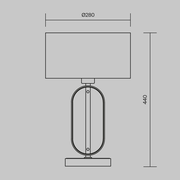 Table Lamp 'Marmo 3'